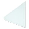 U Brands Cubicle Glass Dry Erase Board, 12 x 12, White 3690U00-01